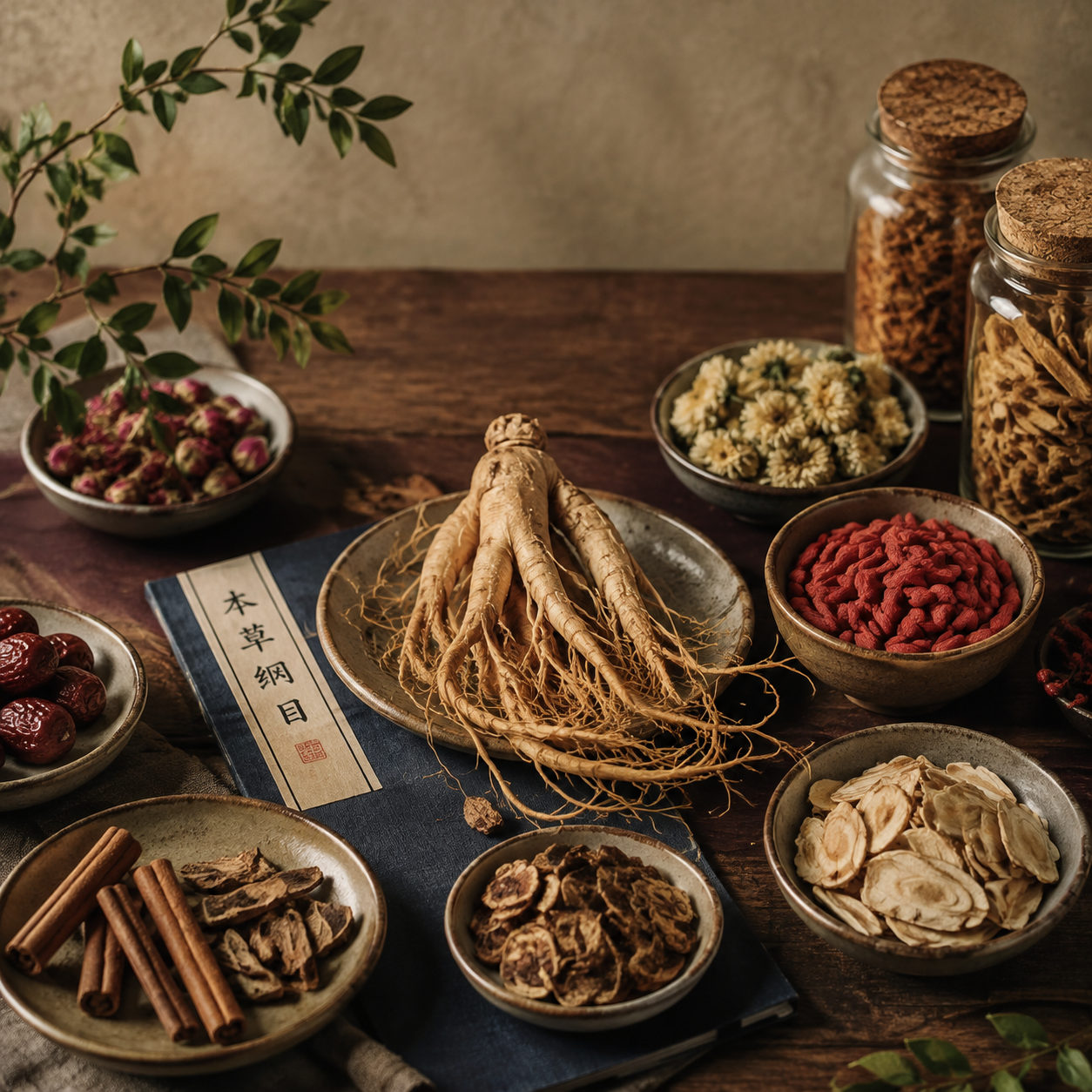 Ingredientes de Medicina Tradicional China